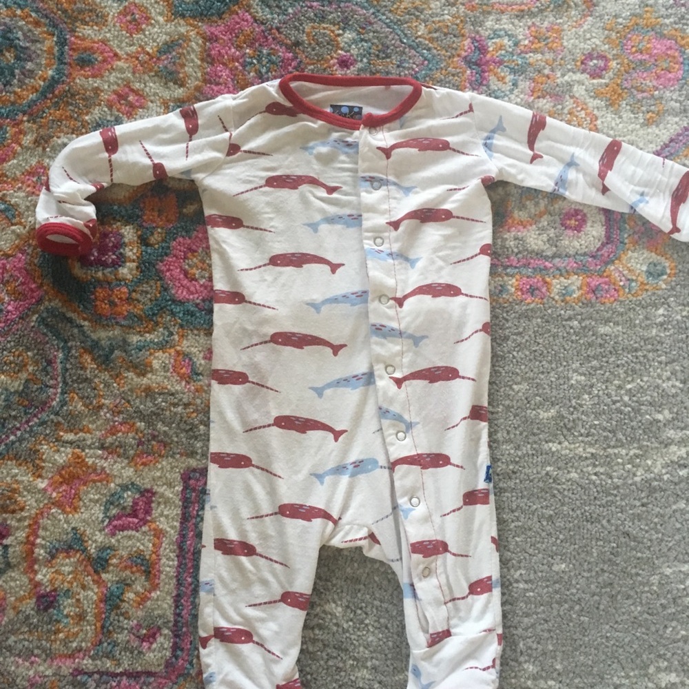 Kickee Pants Narwhal 0-3 months